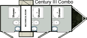 Century 3 combo layout