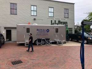 luxury portapotty, portable bathroom and porta potty