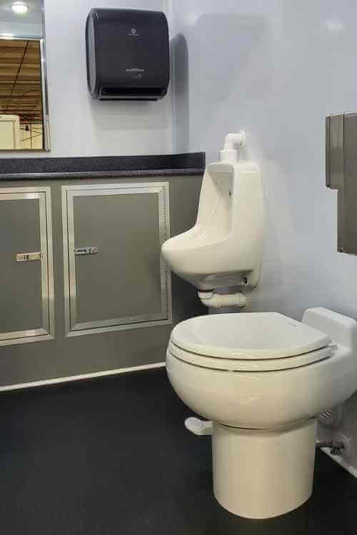 Opulence male restroom
